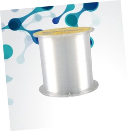 Sosoport 3pcs Invisible Nylon Fishing Line Strong Pulling Force Abrasion Resistant High Softness for Sea Fishing Sub-line for -Range Casting