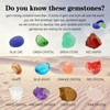 Healing Stones Advent Calendar 24 Grids Improve Creativity Christmas Advent