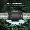iPower 14 Inch 25 Feet Non-Insulated Flex Air Aluminum Dryer