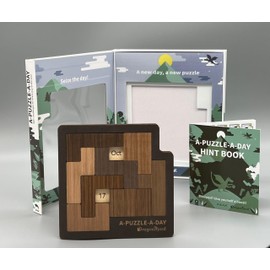 A-Puzzle-A-Day Deluxe Boxed Edition: The Original Daily Calendar Puzzle with 365+ Challenges for Every Day of The Year, by DragonFjord