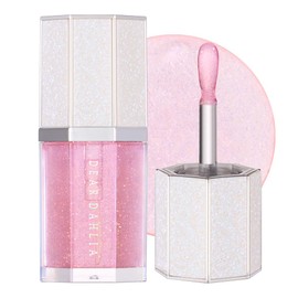 DEARDAHLIA Dear Dahlia Paradise Sparkle Lip Glaze – High-Shine Vegan Lip Gloss for Juicy, Glassy Lips with Glitter or Shimmer Finish, Cooling Plumping Formula, 0.21 fl oz - LOVE STONE