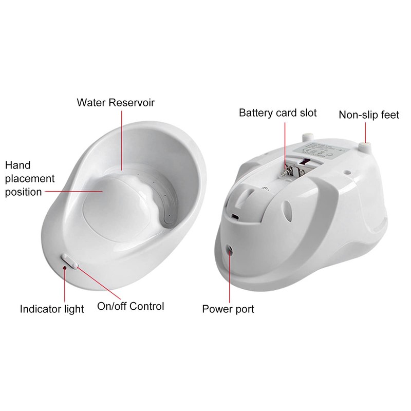 Electric Hand Bath, Manicure Table with Massage Function, Professional Manicure