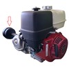Straight Muffler with SS adapter for Predator 301cc & 420cc,
