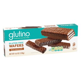Glutino Gluten Free Wafers, Luxuriously Delicious, Chocolate Flavor, 4.6 oz
