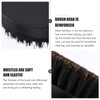 FOMIYES Material Beard Brush Ergonomic Handle for Male Beard Grooming