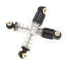 Treehobby 4PCS Aluminum Alloy Twisted Tooth Shock Absorbers Damper Spare