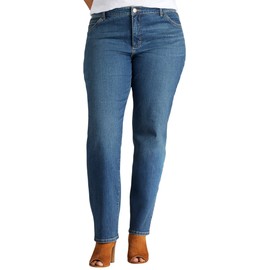 Lee Instantly Slim Straight Leg Jeans (Plus) Seattle 30W M