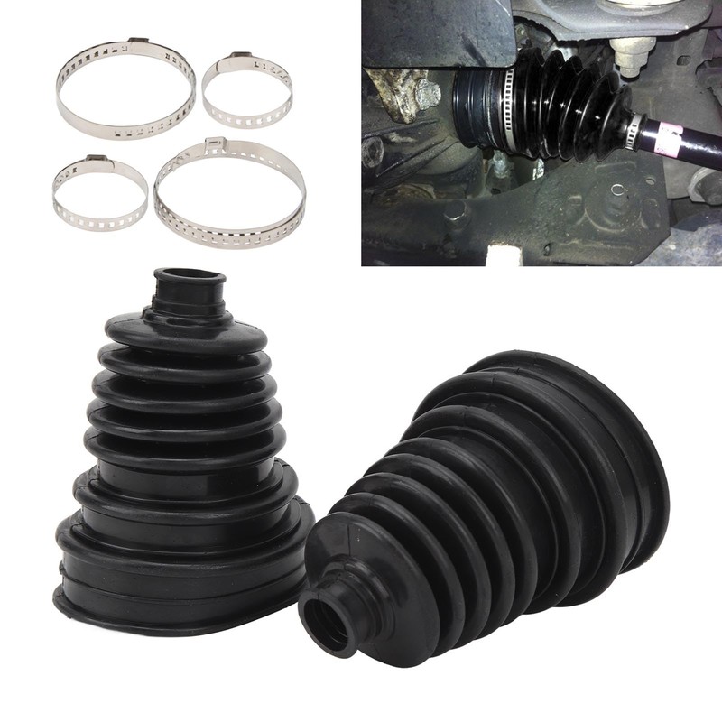 MEKOTRIN 2pcs CV Boots Universal Constant Velocity Joint Boot Set