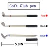 WLOOD Golf Pens with Golf Bag Holder,Novelty Gifts with 3
