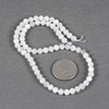 Piedra lunar de 6 mm con abalorio redondas y sueltas,