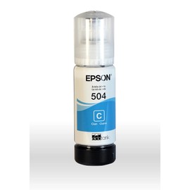 Epson T504220-AL Botella de Tinta Ecofit Color Cyan, T504220, Talla unica, Cian