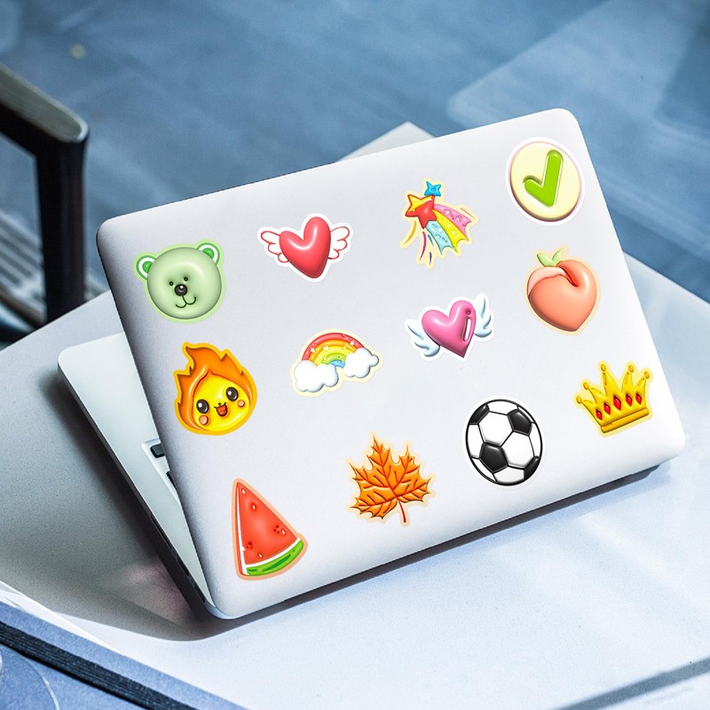 Mistree 3D Kawaii Stickers