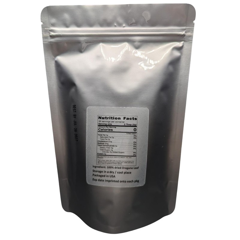 Nature Tea Oregano - Origanum vulgare Loose Leaf C/S (8