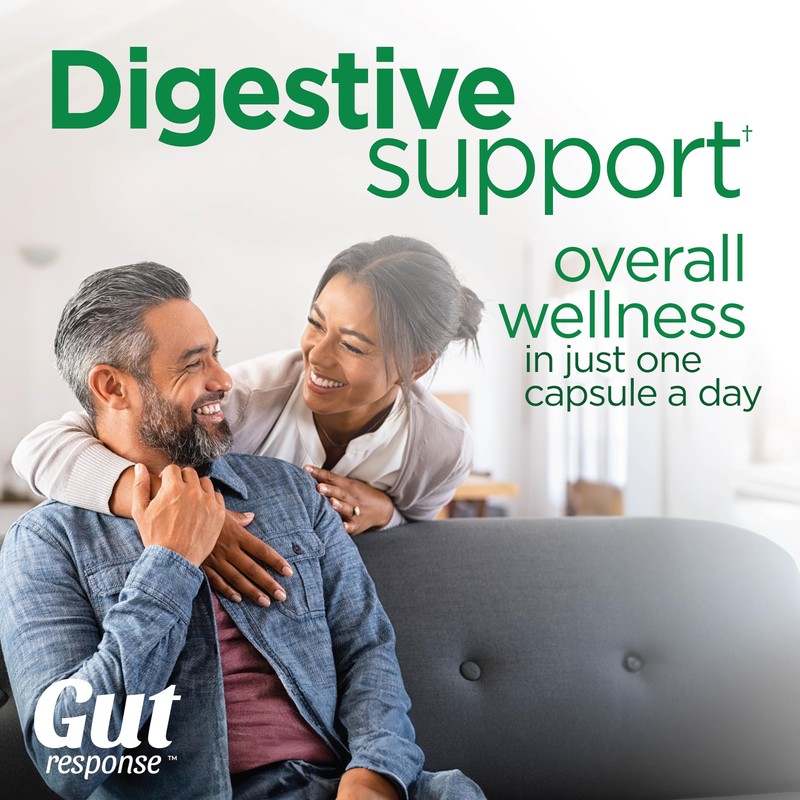Gut Response Daily Probiotic for Men & Women, Slows Digestive