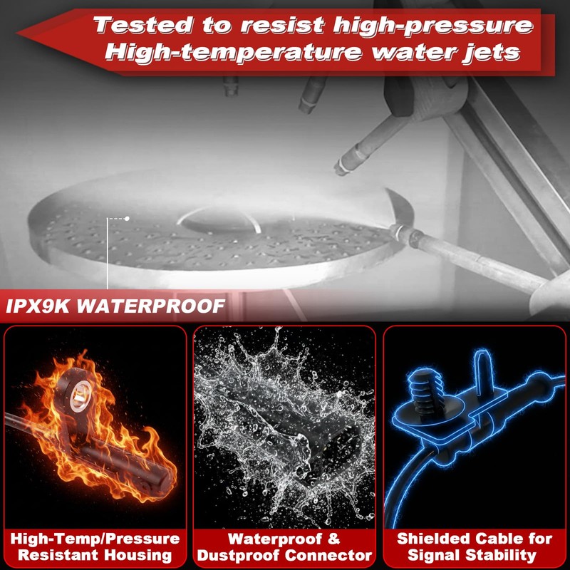 ABS Wheel Speed Sensor 4Pcs: Front Rear Left & Right