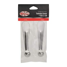 Winco TSC-2-2R, Stainless Steel Tomato Stem Corer, Fruit Vegetable Baller, 2pc/pack