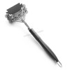 SUNRISE High Grade Stainless Steel BBQ Grill Brush with Scraper,