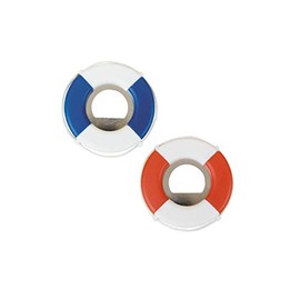 SEA-CLUB Handels-GmbH Bottle Opener Lifebuoy, Colour: Red