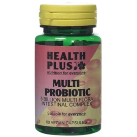 Health Plus Multi Probiotic 5 Billion High Strength Multi-strain Probiotic Digestive Health Supplement - 60 Capsules