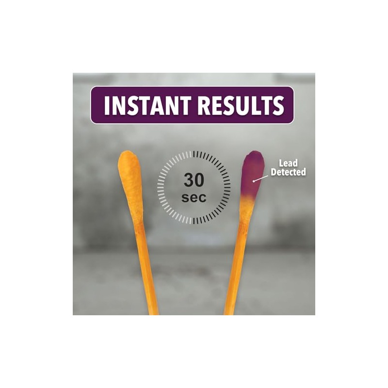 DIY Leads Test Kit | 12 Rapid Home Testing Swabs.