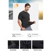 Dalavch 4 Pack Compression Shirts and Tank Tops Men Short