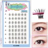 [ICLIONE] jjonjjon lash False Eyelashes, No Glue Required for Portions