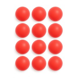 eMKay® Pack of 12 Ping Pong Table Tennis Balls (3-Star 40+ High-Performance ABS Material Training Balls) Ideal for Indoor and Outdoor Table Tennis - RED