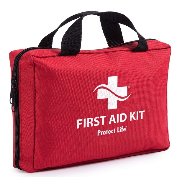 Doctor Developed First Aid Supplies - First Aid Kit for Car - 200 Pieces - Medical Bag Kit, Emergency Med 1st Aid Supplies for Home, Businesses, Traveling, Camping, Survival, or Sports Medkit