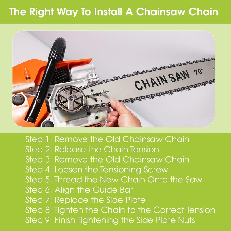 Thten AC1400 14 Inch Chainsaw Chain Compatible with Ego Power+