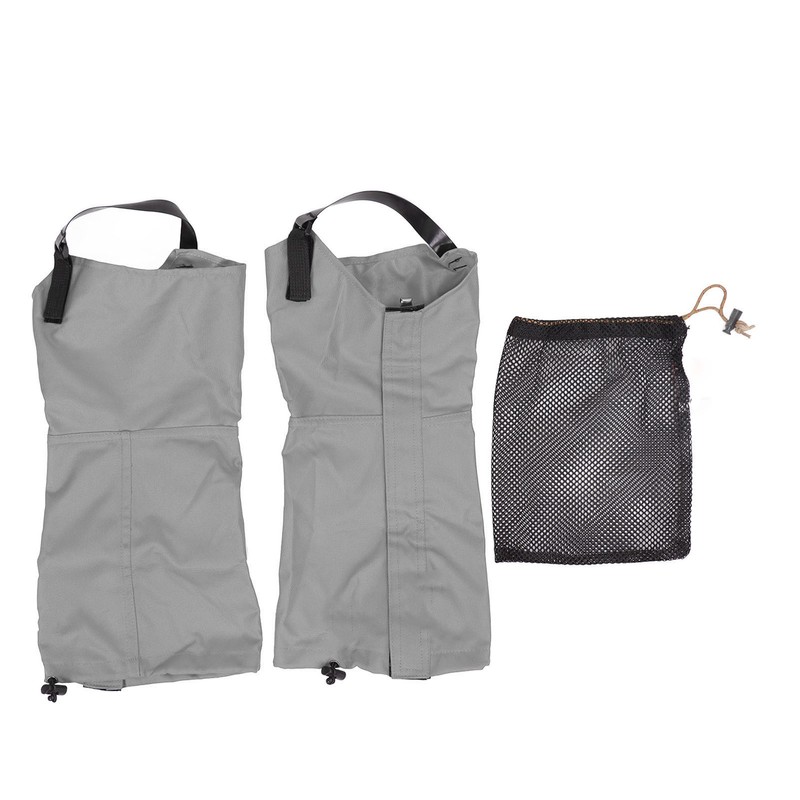 One Pair Snow Leg Gaiters Waterproof Unisex 600D Ripstop Oxford