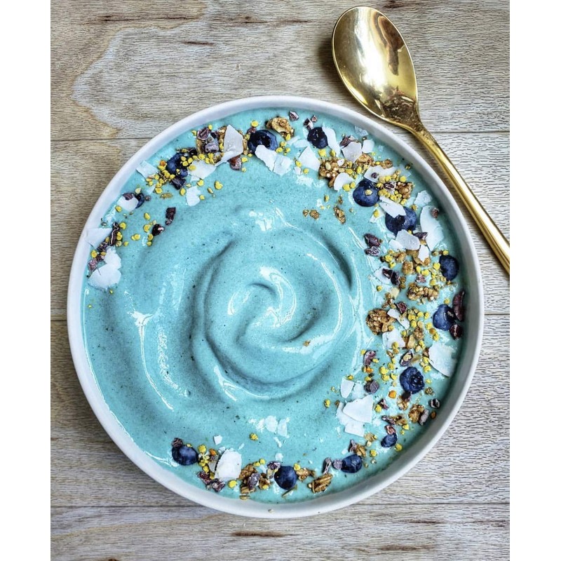 100% Blue SPIRULINA Powder by POPJOY - Vibrant SUPERFOODS