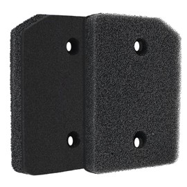 Set of 2 9164761 Dryer Filter for Miele T1 Heat Pump Dryer, Replacement Part for Miele Dryer Filter, Fine / Coarse 207 x 157 x 30 mm Tumble Dryer Base Filter