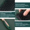 6 Piezas Herramientas De Peluquería Peine Redondo Para Peluq
