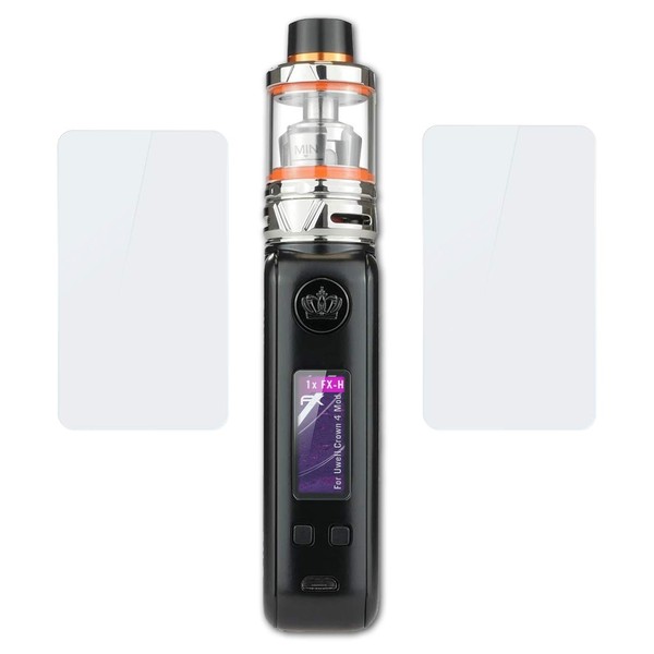 atFoliX Plastic Glass Film for Uwell Crown 4 Mod FX-Hybrid
