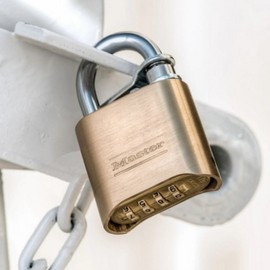 Heavy-Duty Brass Combination Lock 175D for Entrances & Industrial Sites Lock