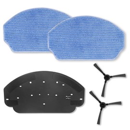 Robot Vacuum Mop Holder Replacement Set with Mop Pads for ZCWA BR150/BR151, for MAMNV BR150/BR151, for ONSON BR150/BR151, for GTTVO BR150/BR151, for MANVINS G20