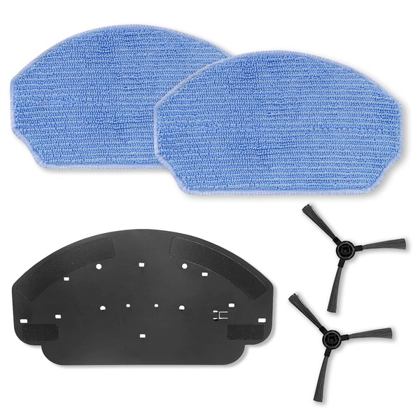 Robot Vacuum Mop Holder Replacement Set with Mop Pads for
