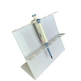 2 Pack Pipettor Stand, Useful Pipette Rack for Lab, Stable Holding up 6 Pipettors (Doesn't Include pipettors)