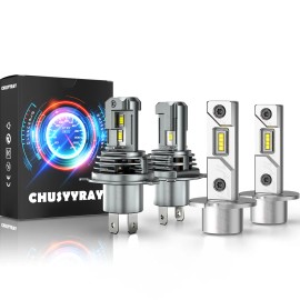 CHUSYYRAY Para For Honda Element 2003-2006 LED faro Hi lo haz niebla bombillas Combo Kit