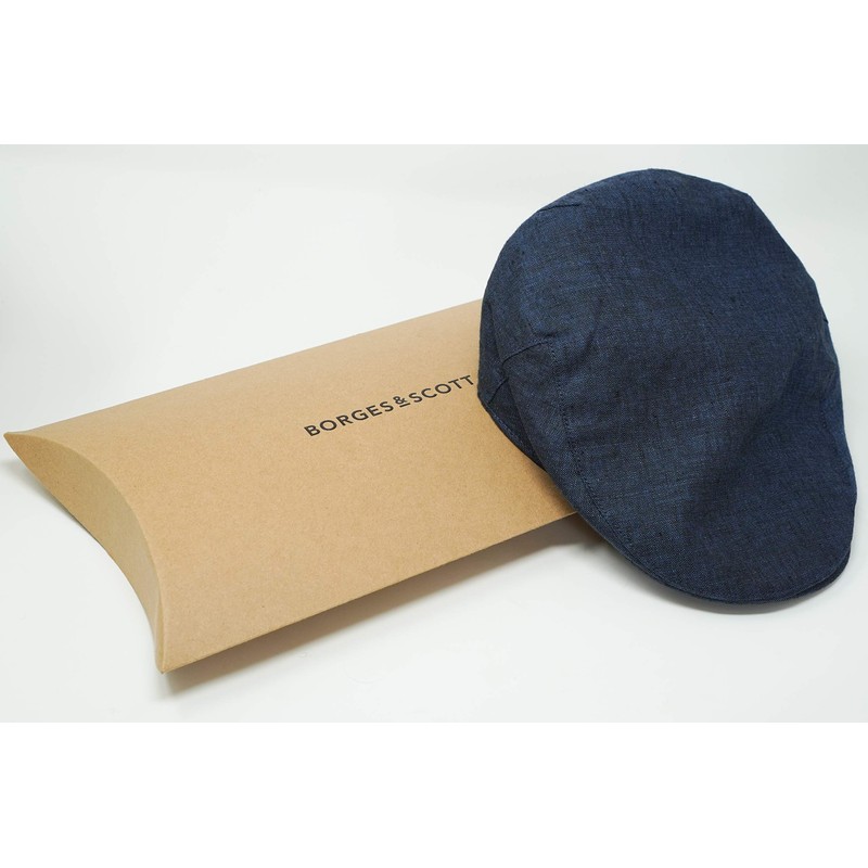 Borges & Scott The Sammy – Irish Linen Flat Cap