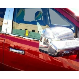 Best for Less fit:2009-2018 Dodge Ram Regular Cab Window Sill Trim Stainless Steel  2PC