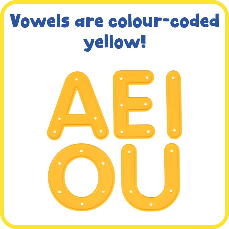 READY 2 LEARN Lacing Alphabet - Uppercase - 26 Letters