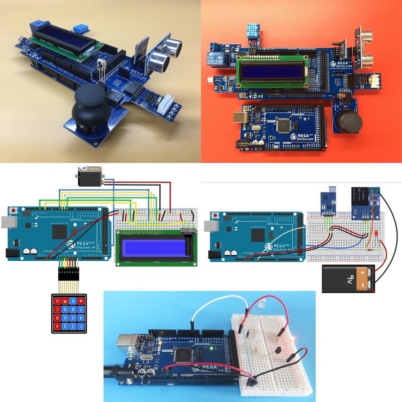 ePalZoneXP Professional Mega R3 Mega 2560 Starter Kit Compatible with