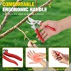 Yesker Pruning Shears Garden Shears 8.6" Professional Bypass Garden Scissors