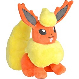 Pokémon BO36773 Flamara Plush Toy (20 cm) Fantasy Creatures in the Series of Video Games of the Same Name