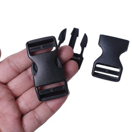 J. Carp Pack of 4 Bag Fastener Backpacker Backpack Buckle Buckle Buckles and Fasteners, 20 mm