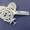 Wherever You Go Keychain Traveling Keychain Airplane Fly Safe Key