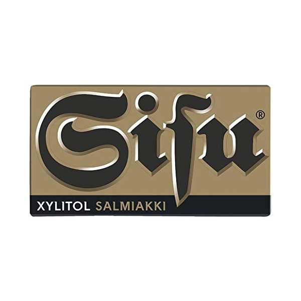 Cloetta Sisu Xylitol Salmiac Pastilles 24 Pack of 36 g