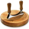 TIYOORTA MEZZALUNA KNIFE AND CUTTING BOARD – Double Blade herb