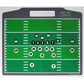 Pro-Tuff Decals Coaches Helper Magnetic Football Board for Plays and Field Position Football Magnet Board Football Play Board